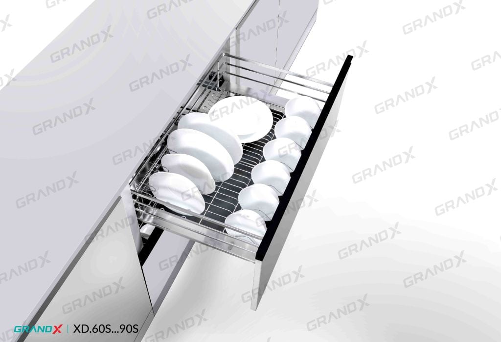 Giá bát đĩa nan dẹt GrandX XD.60S / XD.70S / XD.80S / XD.90S