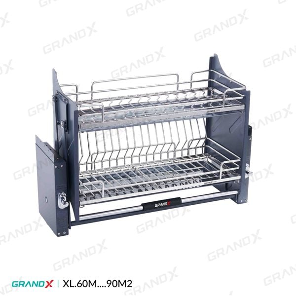Giá bát nâng hạ nan oval khung thép GrandX XL.60M / XL.70M / XL.80M / XL.90M