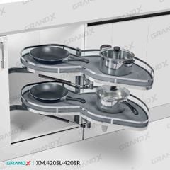 Kệ góc hình lá GrandX XM.420SL / XM.420SR