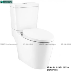 Bồn cầu 2 khối COTTO C167507(CN1) - Nắp Rửa Cơ