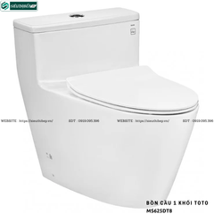 Bồn cầu 1 khối TOTO MS625DT8 (Nắp Đóng Êm TC600VS)