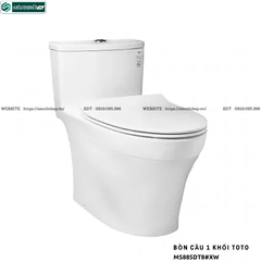 Bồn cầu 1 khối TOTO MS885DT8#XW (Nắp Đóng Êm TC600VS)