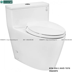 Bồn cầu 1 khối TOTO MS625DT2 (Nắp Đóng Êm TC393VS)