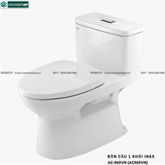 Bồn cầu 1 khối Inax AC - 969VN (AC969VN)  - Aqua Ceramic