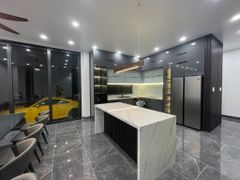 Tủ bếp inox cánh kính Gotze 2615