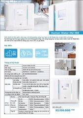 Human Water HU-150 - Máy lọc nước điện giải ion kiềm OSG