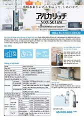 Alka Rich NDX-501LM - Máy lọc nước điện giải ion kiềm OSG