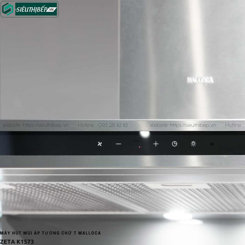 Máy hút mùi Malloca ZETA K1573 (Áp tường - Chữ T)
