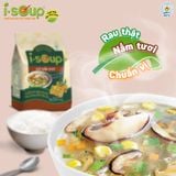  Súp Nấm Chay Ăn Liền ISOUP 50g 05 Viên - Viên Canh Ăn Liền Sấy Thăng Hoa 