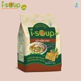  Combo 3 Túi Canh Chay ISOUP (Mây+ Súp Nấm + Rau Củ) - Canh Ăn Liền Sấy Thăng Hoa 
