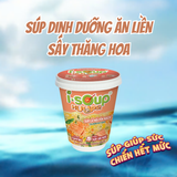  Combo 2 Súp Cá Hồi Yến Mạch Ăn Liền ISOUP HUUPS! Tặng 1 Súp Hải Sản - Súp Ăn Liền Sấy Thăng Hoa 