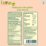  Canh Rau Củ Nấu Nấm Ăn Liền ISOUP 35g 05 Viên - Viên Canh Ăn Liền Sấy Thăng Hoa 
