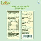  Canh Cải Xoong Nấu Thịt Ăn Liền ISOUP 42g 06 Viên- Viên Canh Ăn Liền Sấy Thăng Hoa 