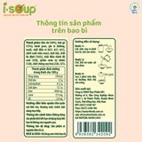  Canh Kim Chi Thịt Gà Ăn Liền ISOUP 66g 06 viên - Viên Canh Ăn Liền Sấy Thăng Hoa 