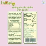  Canh Khoai Mỡ Chay Ăn Liền ISOUP 55g 05 Viên - Viên Canh Ăn Liền Sấy Thắng Hoa 