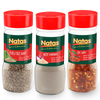  Combo gia vị ướp Natas phong cách Châu Âu: Bột hành hũ 60g + Ớt vảy hũ 50g + Tiêu sọ xay hũ 55g 