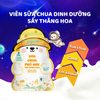  IYaua Sữa Chua Sấy Thăng Hoa Gấu Hạt Nút Vị Phô Mai - Túi 16G 