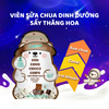  IYaua Sữa Chua Sấy Thăng Hoa Gấu Hạt Nút Vị Choco Chips - Túi 16G 