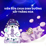  Sữa Chua Sấy Thăng Hoa IYaua Gấu Hạt Nút Vị Việt Quất Túi 16G 