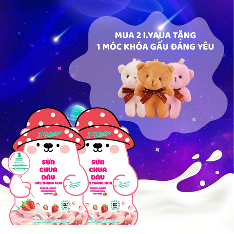 Sữa chua sấy thăng hoa I.Yaua