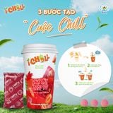  [COMBO 3 LY + TẶNG TÚI] iChill Dâu Tây Atiso Đỏ Nước Thanh Nhiệt Sấy Thăng Hoa Từ Trái Cây Tự Nhiên 