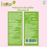  Canh Rau Tập Tàng Nấm Rơm Ăn Liền ISOUP 35g 05 Viên - Viên Canh Ăn Liền Sấy Thăng Hoa 