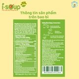  Canh Măng Chua Nấm Hương Ăn Liền ISOUP 50g 05 Viên - Viên Canh Ăn Liền Sấy Thăng Hoa 