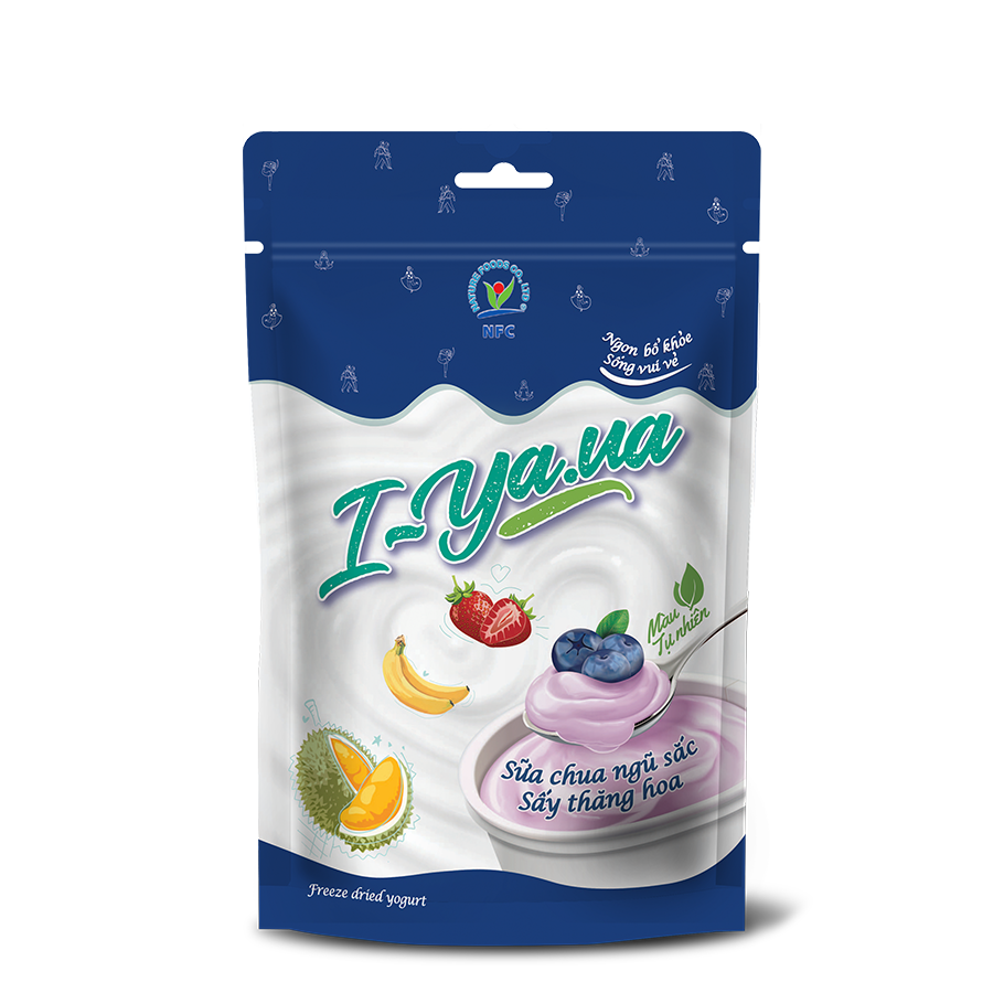 Sữa Chua Ngũ Sắc Sấy Thăng Hoa I.Yaua túi 25g