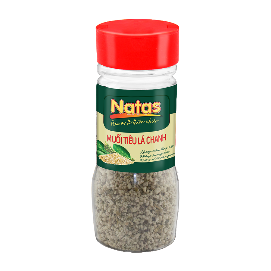 Muối Tiêu Lá Chanh Natas hũ 65g