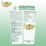  Combo 3 Ly Súp Nấm Tuyết Tóc Tiên Ăn Liền ISOUP HUUPS! Hũ 14G - Súp Ăn Liền Sấy Thăng Hoa 