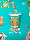  Súp Hải Sản Ăn Liền ISOUP HUUPS! Hũ 14G - Súp Ăn Liền Sấy Thăng Hoa 