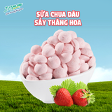  Sữa Chua Sấy Thăng Hoa IYaua Gấu Hạt Nút Vị Dâu Túi 16G 