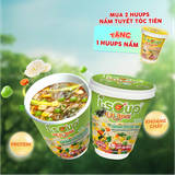  Combo Mua 2 Súp Nấm Tuyết Tóc Tiên Tặng 1 Súp Nấm Yến Mạch - Súp Ăn Liền Sấy Thăng Hoa 