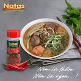  Combo gia vị ướp Natas phong cách Châu Âu: Bột hành hũ 60g + Ớt vảy hũ 50g + Tiêu sọ xay hũ 55g 