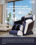  GHẾ MASSAGE AZAKI A360 - TRẮNG 