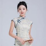  SƯỜN XÁM DÀI LỤA TRẮNG XANH 