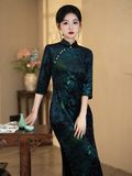  SƯỜN XÁM DÀI NHUNG XANH 