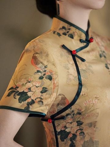  SUỜN XÁM DÀI LỤA VÀNG 