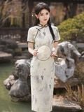  SƯỜN XÁM LỤA DÀI VIỀN ĐEN 