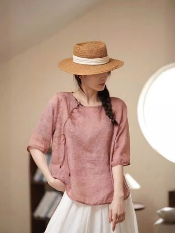  ÁO LẺ CỔ TRÒN 