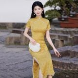  SƯỜN XÁM DÀI LỤA VÂN HOA 