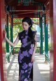  Sườn xám dài Vi Lan 