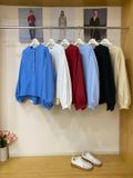  Áo kiểu vải dài tay cổ trụ cài nút ngực mã A748 