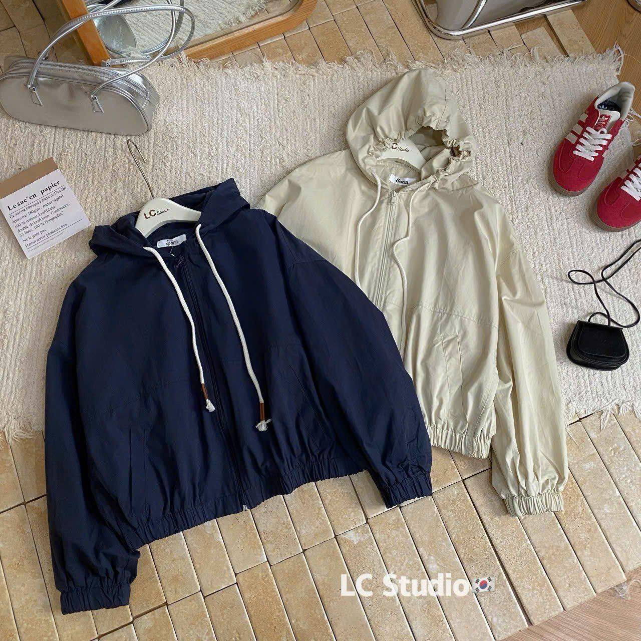  Áo Khoác Gió Bo Lai 2 Túi Xéo XONXEN SHOP Mã A705 