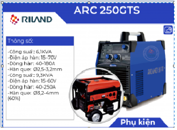 Máy Hàn RILAND ARC 250GTS