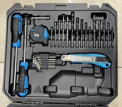 Bộ Dụng Cụ Khoan Búa 50 Món FID600K50, Bộ dụng cụ chính hãng, Bộ dụng cụ gia đình, Khoan bộ gia đình, Bộ khoan gia đình đa năng