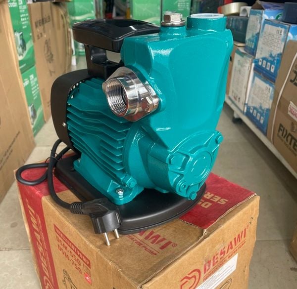 Máy Bơm Chân Không DESAWI 750W, Bơm 750W Công Nghệ Ý, Bơm Gia Đình 750W, Bơm 750W Công Nghệ Italia