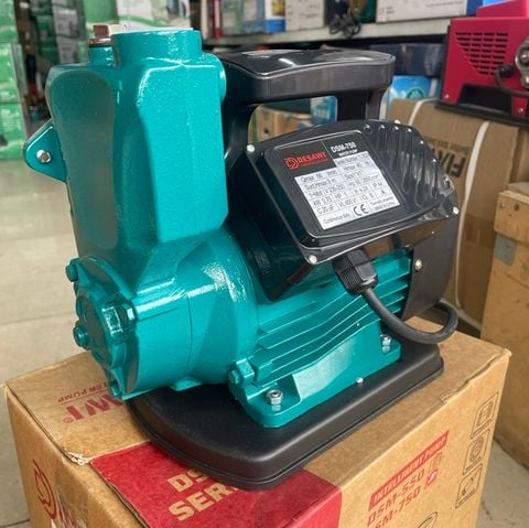 Máy Bơm Chân Không DESAWI 750W, Bơm 750W Công Nghệ Ý, Bơm Gia Đình 750W, Bơm 750W Công Nghệ Italia