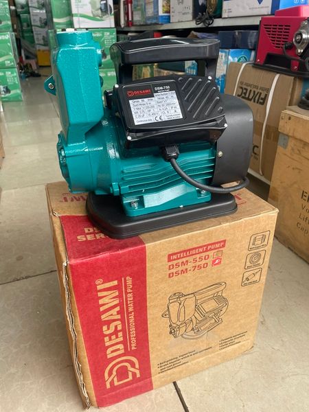 Máy Bơm Chân Không DESAWI 750W, Bơm 750W Công Nghệ Ý, Bơm Gia Đình 750W, Bơm 750W Công Nghệ Italia