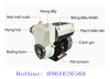  Máy Bơm Tăng Áp Biến Tần Shirai 400W IJLm 400AP, Bơm Biến Tần 400W 